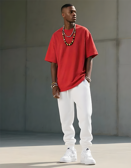 Block Burner Max Heavyweight Street Basic Tee 7.5oz — Premium