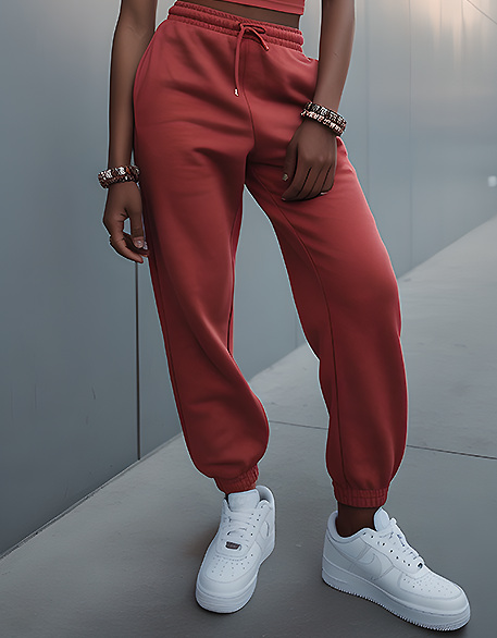 WOMENS HEAVYWEIGHT GARMENT DYE JOGGERS 13.5OZ