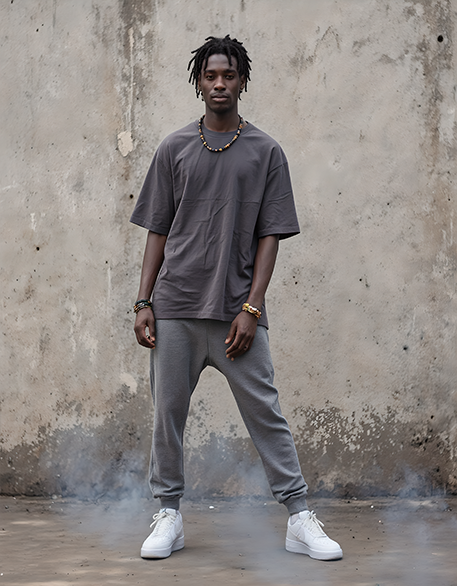 BLOCK BURNER MAX HEAVYWEIGHT DROP SHOULDER 7.5OZ