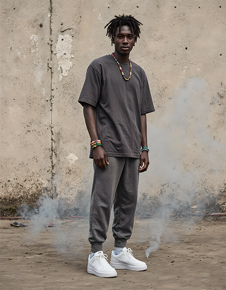 BLOCK BURNER MAX HEAVYWEIGHT DROP SHOULDER 7.5OZ