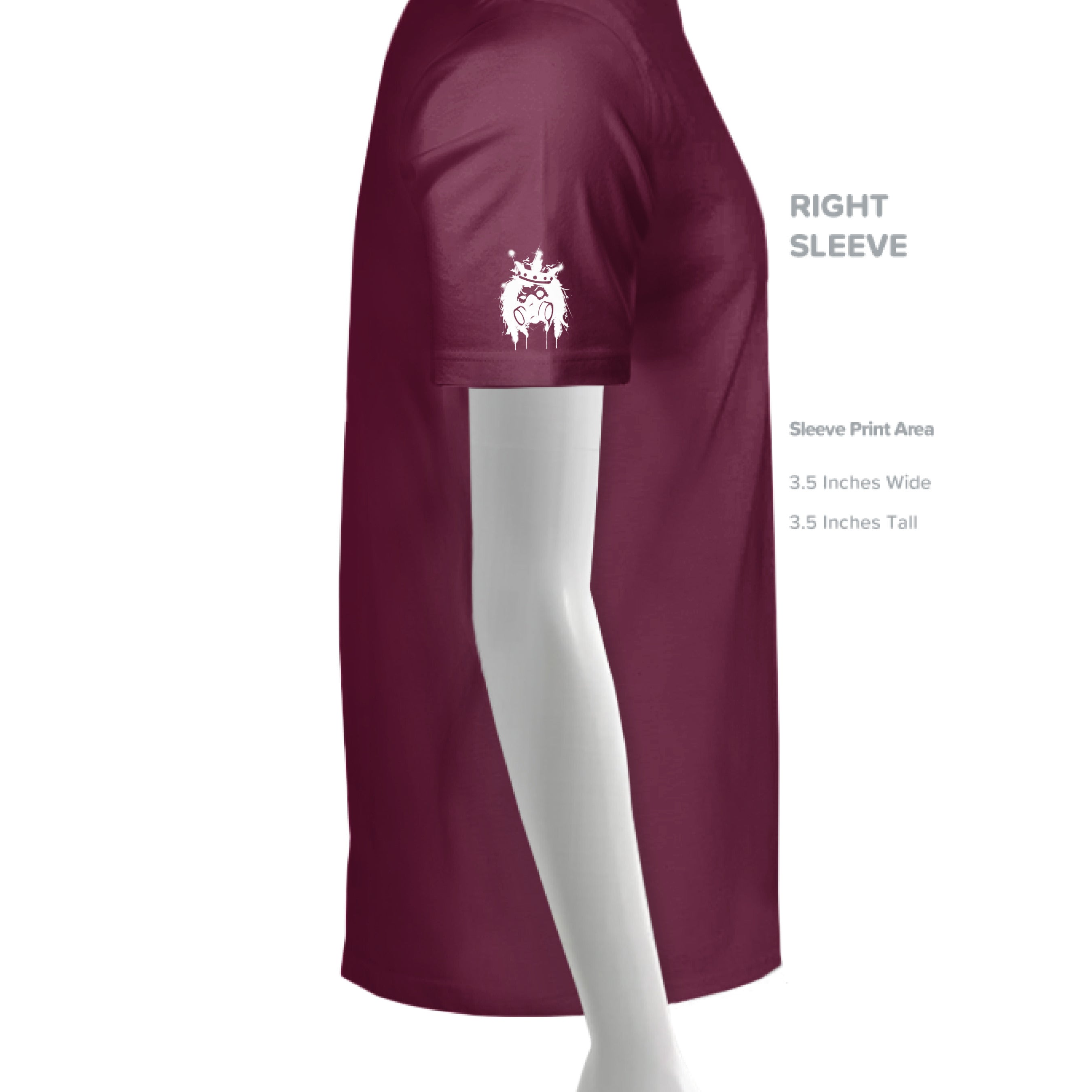 Burgundy - SLEEVE_RIGHT